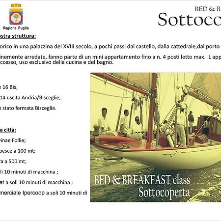 Sottocoperta Nocleg ze śniadaniem Bisceglie